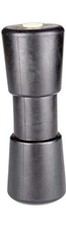 10 Inch Heavy Duty Boat Trailer Roller, Rubber Shaft Keel, Black