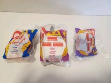 McDonalds Marvel Super Heroes 1996 Happy Meal Toys Lot Of 3
