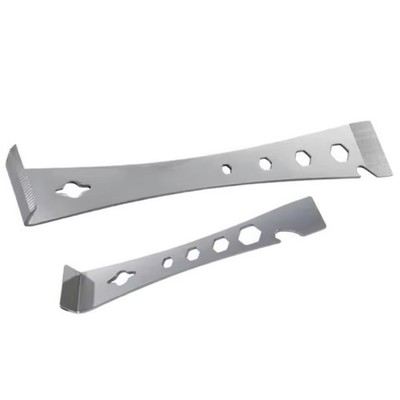 2-Piece Pry Bar Scraper Set With Hex Driver - Multi-Functional Tool!