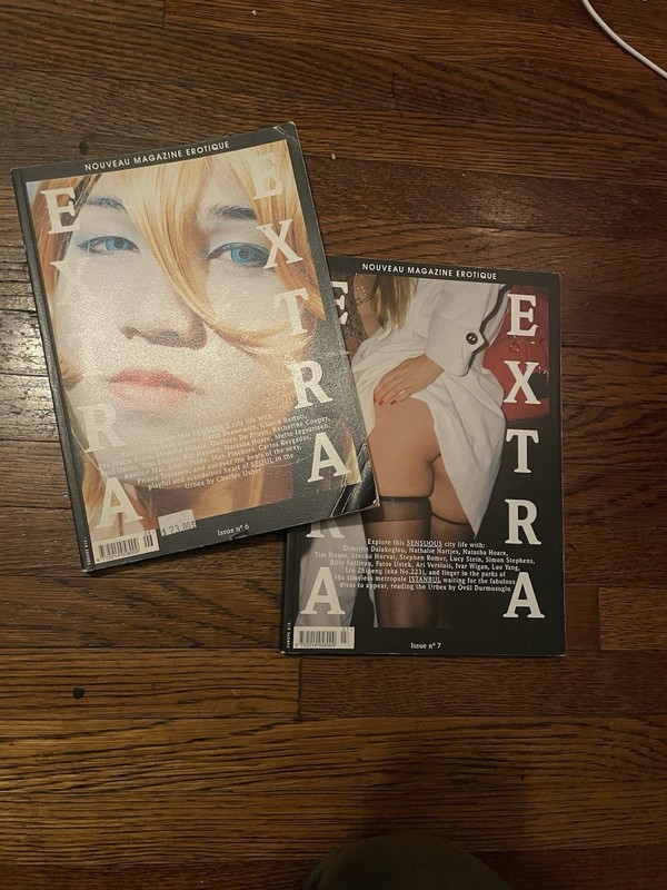 Lot Of 2 Extra Extra Nouveau Magazine Erotique