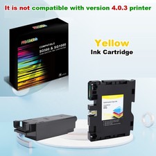 Sawgrass SG500 1000 Yellow Sublimation Ink Cartridges and Waste Ink Collector