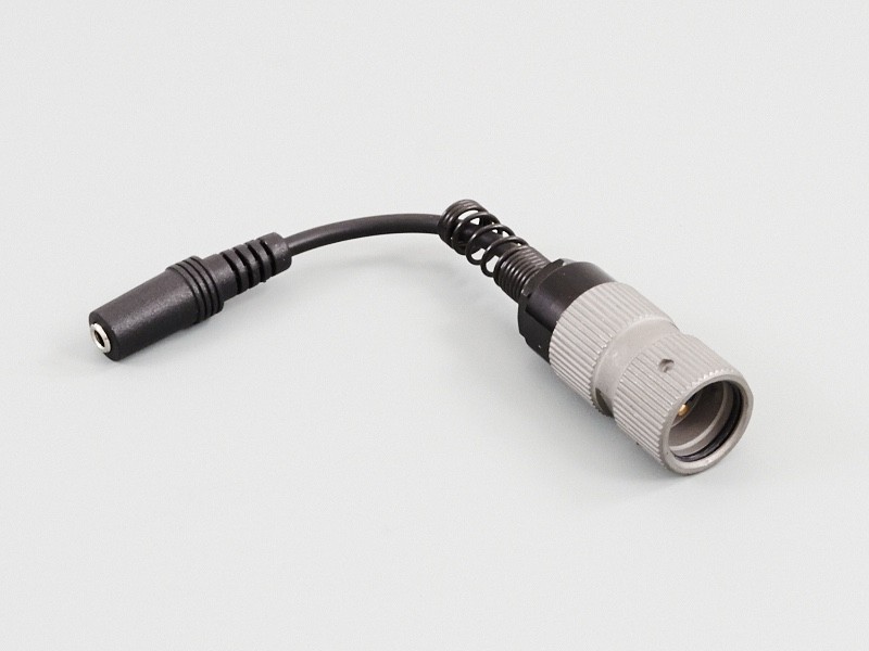 U-329/U TO 3.5MM HEADPHONE MINI JACK / AUX CABLE AUDIO ADAPTER 6" - Crypto Fill