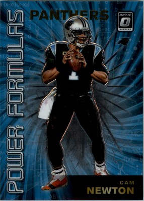 2019 Donruss Optic Power Formulas #10 Cam Newton - FB