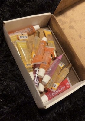 Fruit Burst Liquid Lip Gloss Tubes Peach Pineapple Shades Variety Assorted Lot