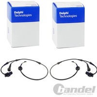 2X Delphi ABS-SENSOREN Vorne Vorne Passend FÜR Audi A4 Links+Rechts | SS20037