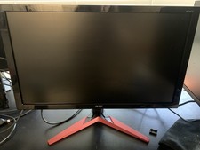 Acer Monitor 23.6" with red Stand. Excellent Shape I Have 2