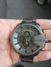 Orologio Diesel DZ4466 Mega Chief Gunmetal Acciaio inossidabile