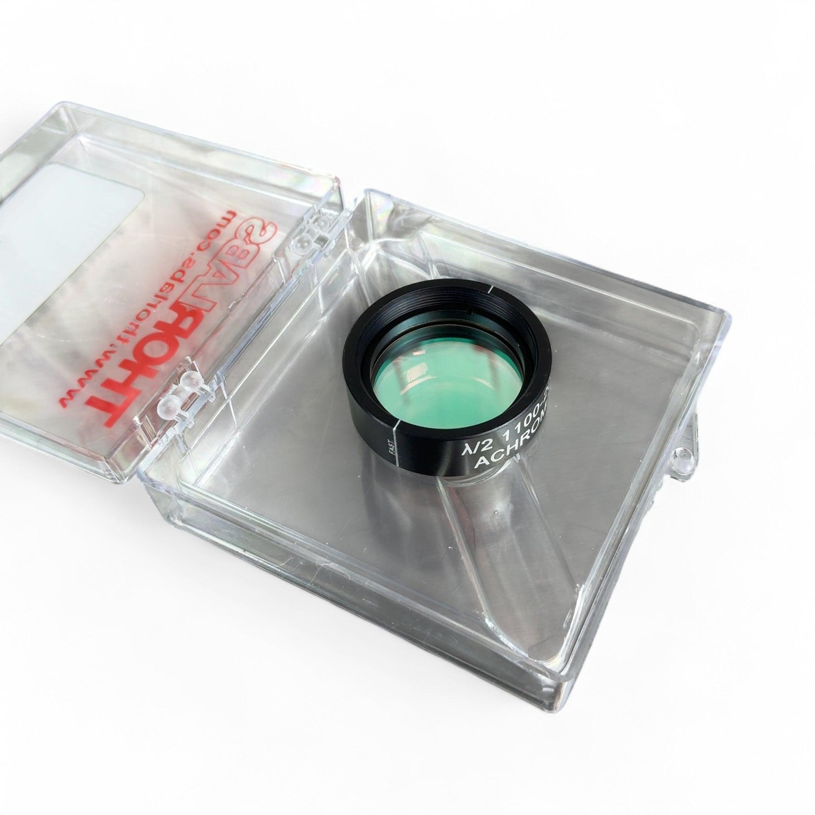 Thorlab AHWP10M-1600 Mounted Achromatic Half-Wave Plate 1100-2000nm NEW Open Box