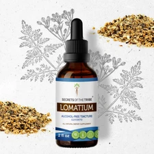 Secrets Of The Tribe Lomatium Tincture Alcohol-FREE