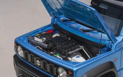 78507 AUTOart 1:18 Suzuki Jimny Sheller JB74 Blue Metallic/Black
