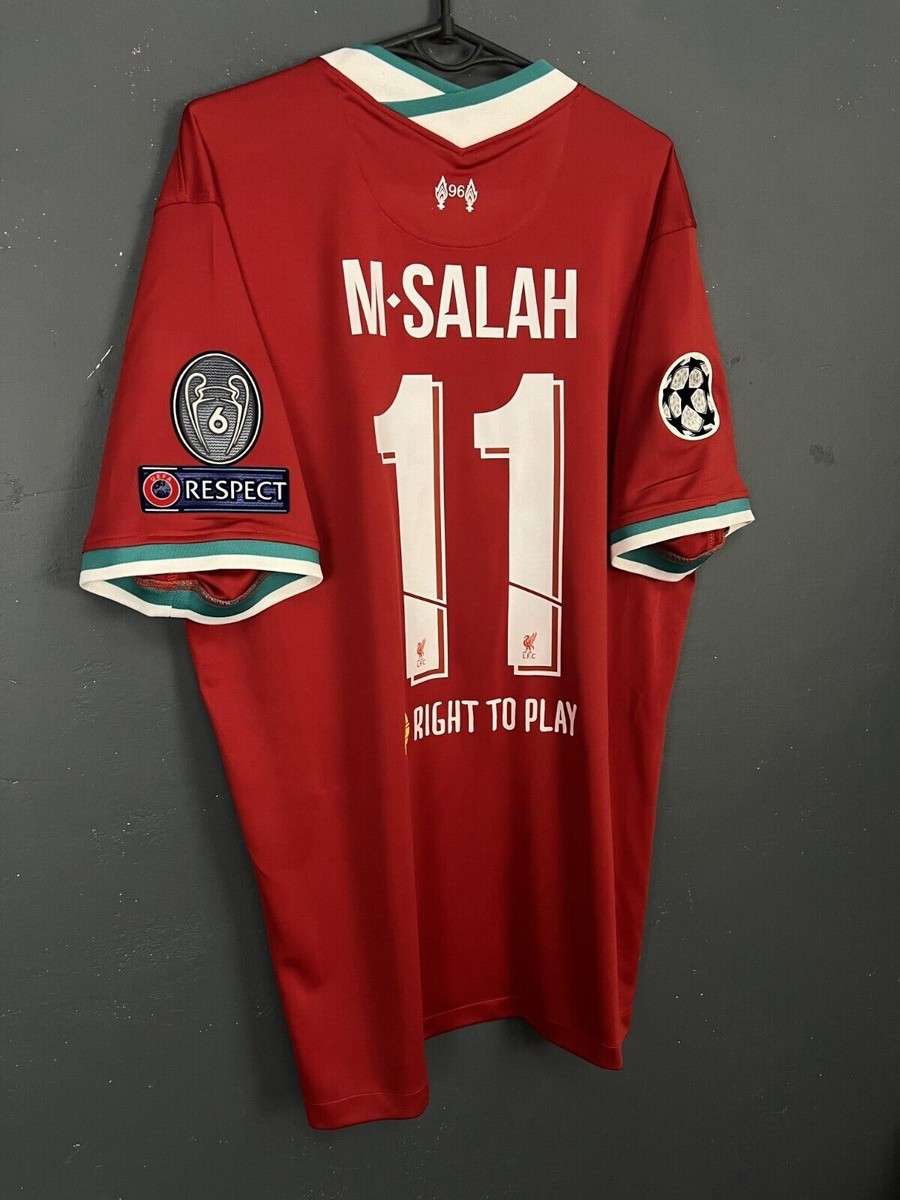 MEN FC LIVERPOOL 2020/2021 SALAH #11 UEFA SOCCER FOOTBALL