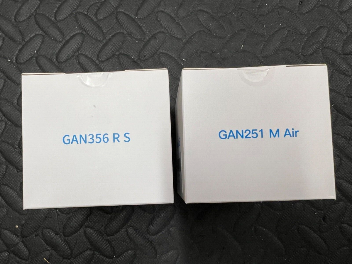 GAN 356 R S 3x3 E GAN 251 M Air 2x2 Speed Cube Magnetico Set - Foto 4