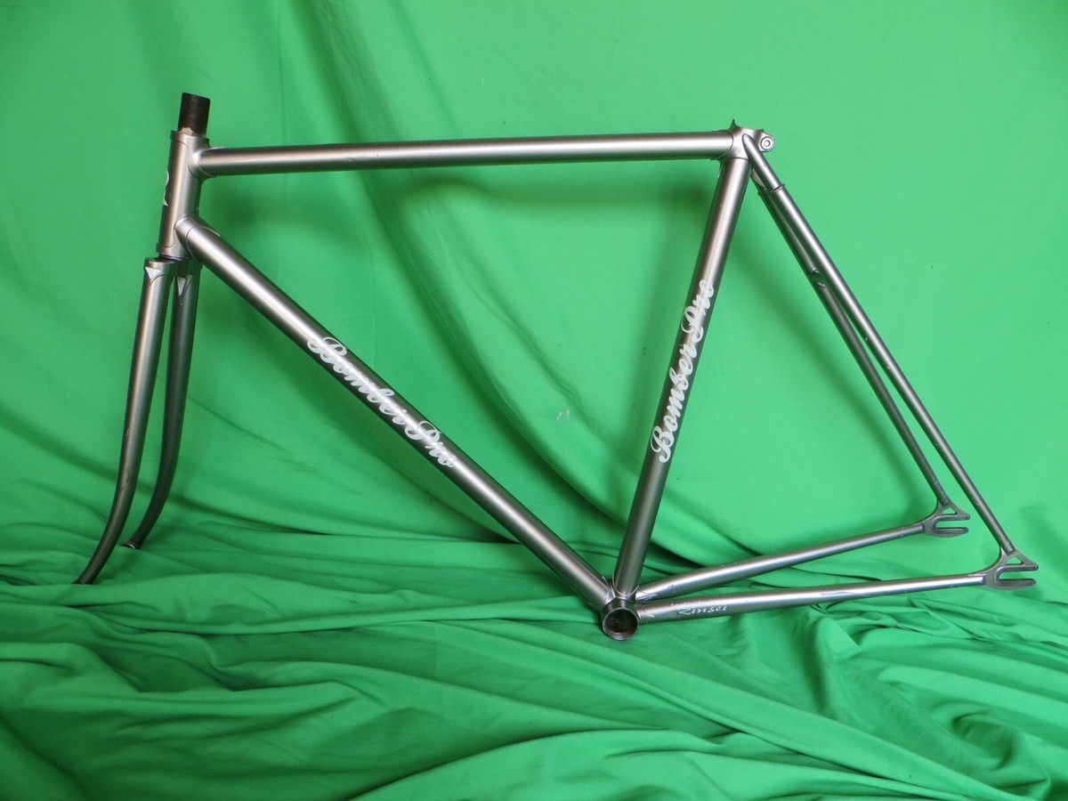 Bomber Pro NJS Keirin Frame Set Fixed Gear Single Speed Pista 52cm