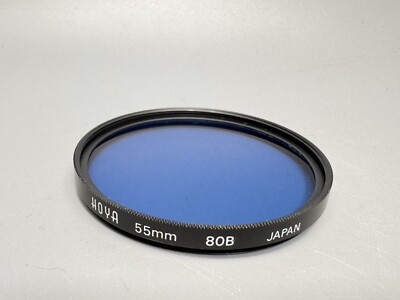 Hoya 55mm 80B Filter blau #58