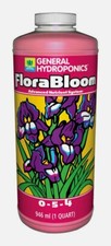 General Hydroponics FloraBloom 1 qt. Plant Nutrients 0-5-4 High Yields HGC718010
