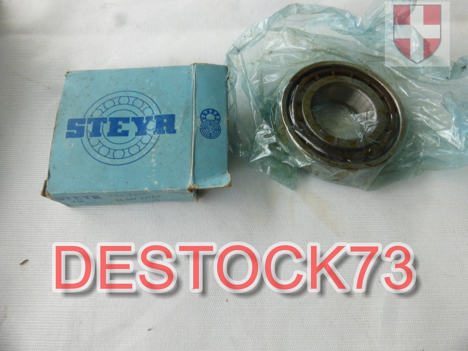 Roulement N207E/TGP STEYH à rouleaux cylindriques de haute précision pour transmission