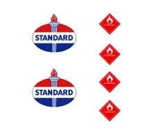 O / O27 Gauge Standard Oil Tank Car Decals