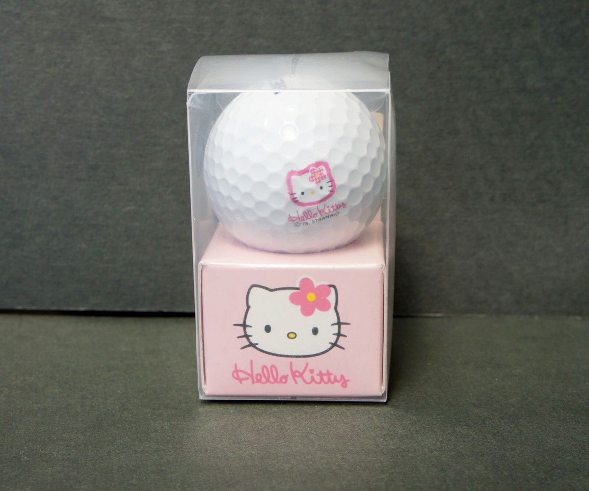 DUNLOP HELLO KITTY HI BRID ゴルフボール Vintage Hello Kitty Sanrio Golf Ball 1976 - 1977' Dunlop Made in
