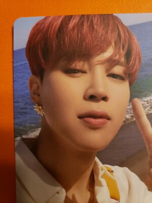BTS OFFICIAL Butter Single Peach Version JIMIN Photocard - US