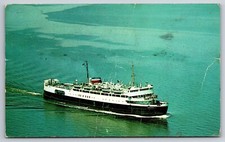 M.V.S. Abegweit Passenger Auto Ferry Service New Brunswick Canada Postcard 1962
