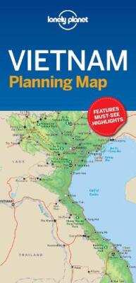 Lonely Planet Vietnam Planning Map (Map) Map