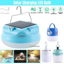 USB  Solar Lantern Hanging Light Outdoor Garden Tree Lamp Camping Tent Light