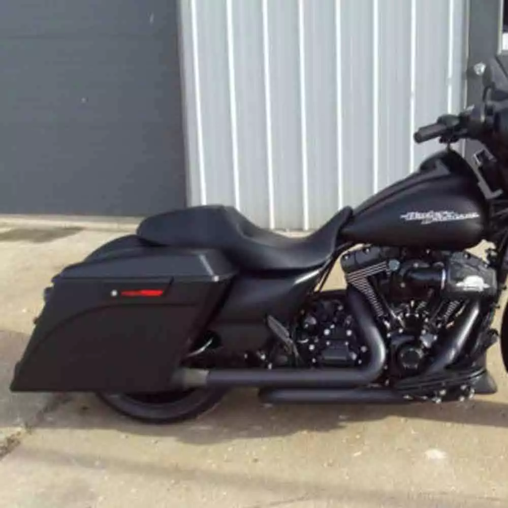 harley davidson street glide stretched bags