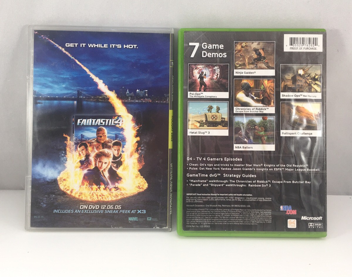 Official Xbox Magazine Demo Disc 5,76 & 52 Xbox 360 King Official Xbox Magazine Demo Disc 5,76 & 52 Xbox 360 King