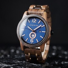 Holzuhr Holz Armbanduhr Herren Männeruhr Luxusuhr Geschenk Herrenuhr …