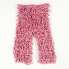 MADE IN USA Lace Ruffle 6-12 month Petti Pants 19 Colors Chic Baby Rose