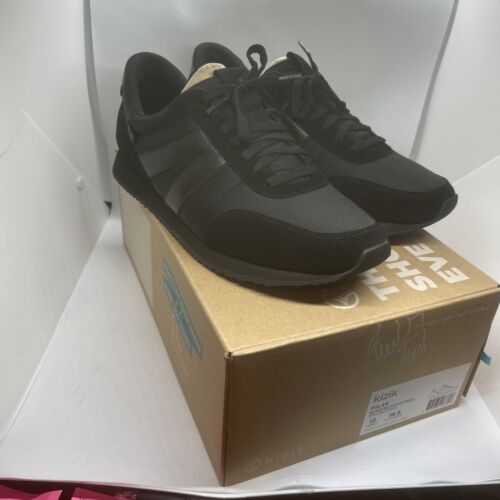 Size 13 Men Kizik Milan Blackout Black New In Box