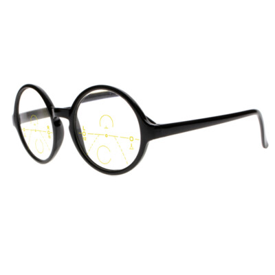 Retro Readers Round Multifocal Progressive Reading Glasses Presbyopia Glasses