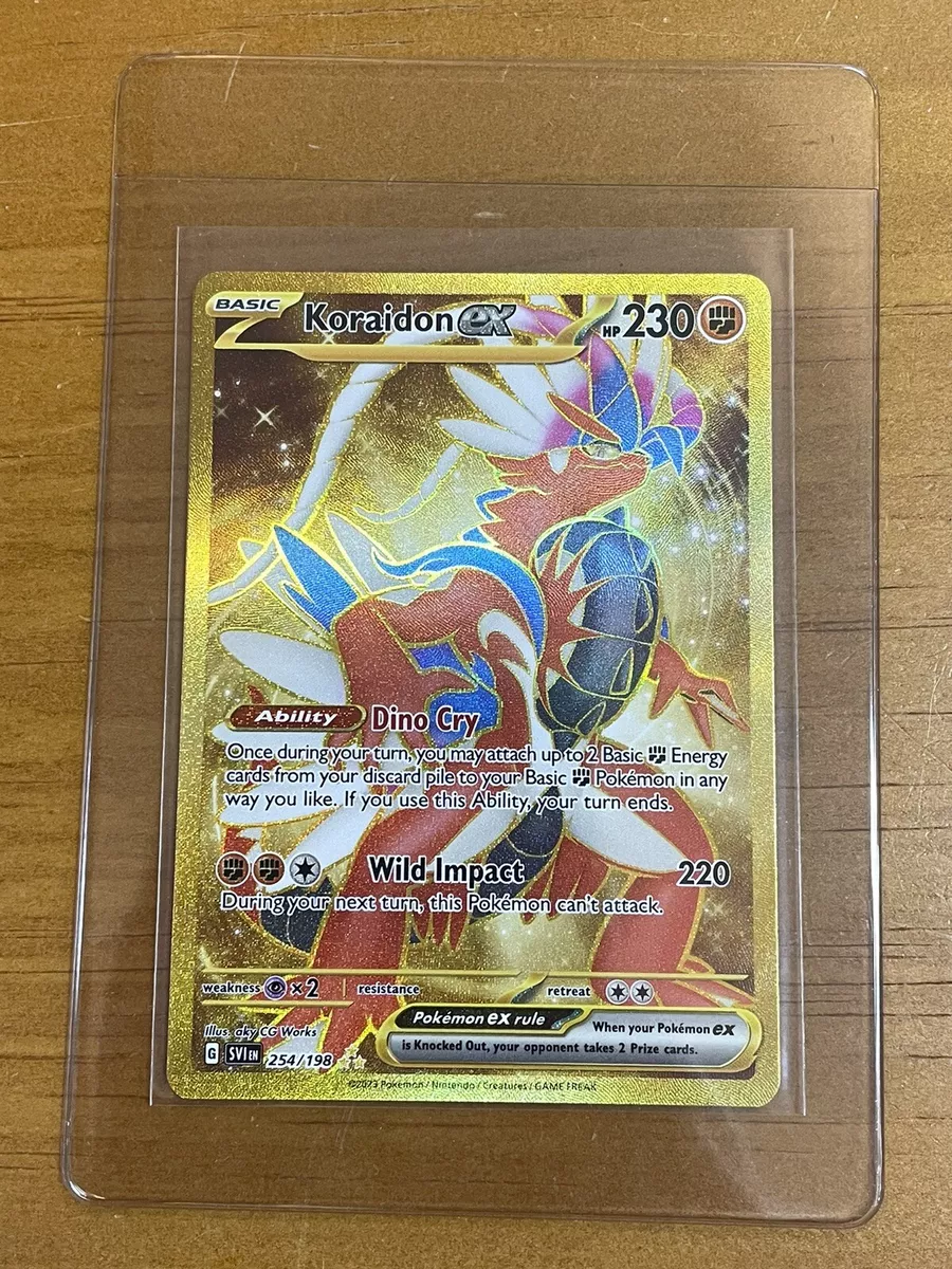 Koraidon ex sv1 254  Pokemon TCG POK Cards