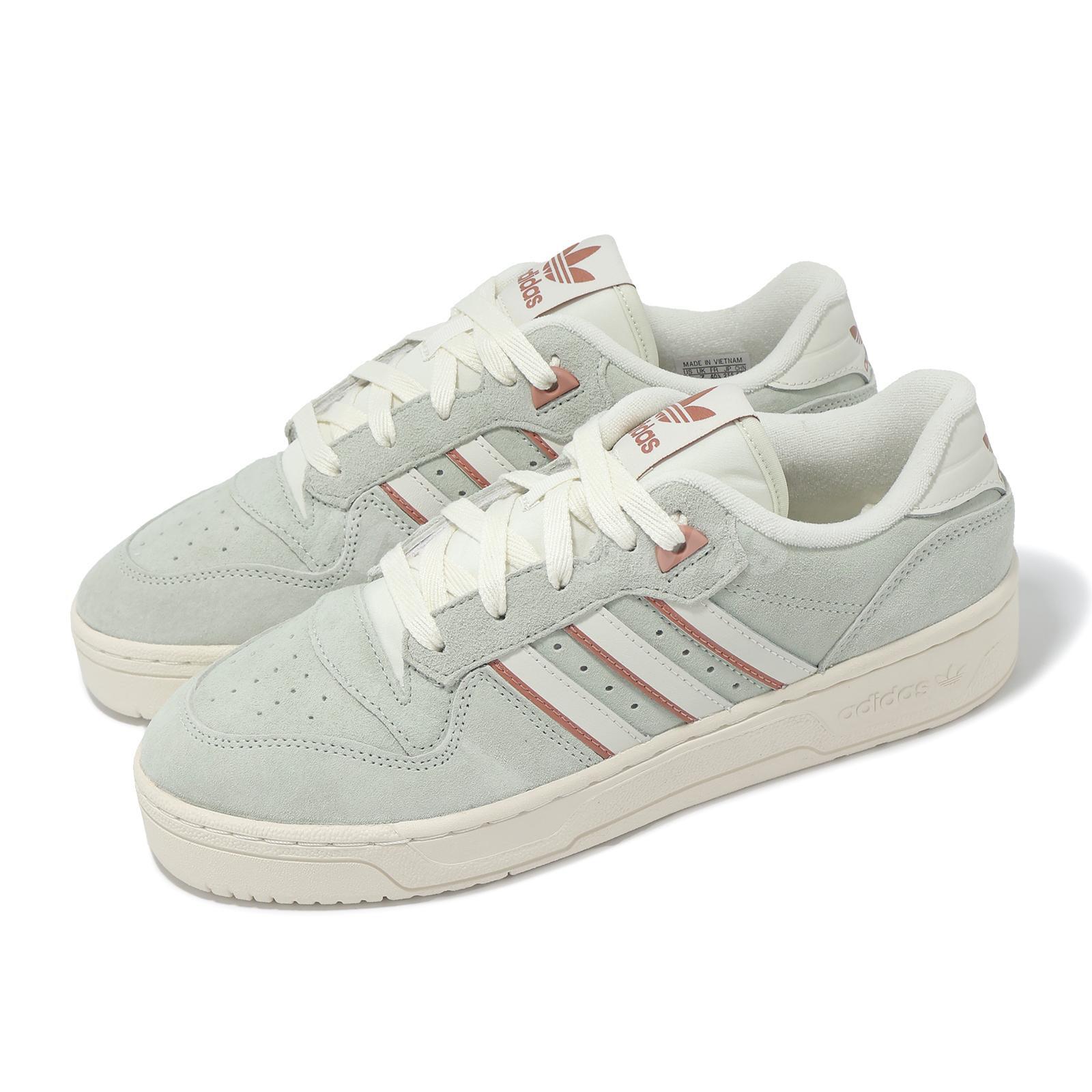 adidas Originals Rivalry Low из льна зеленого цвета, цвета слоновой кости и глины, женские повседневные брюки IF6258
