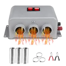 12V 800W Electric Car Heater Heating Fan Defogger Defroster Demister 3 Hole