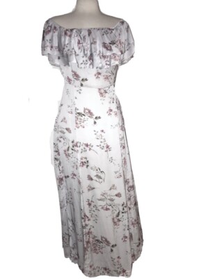 zara blue maxi dress