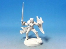 WotC Chainmail Miniatures Game Female Paladin 28mm Dungeons  Dragons D D OOP