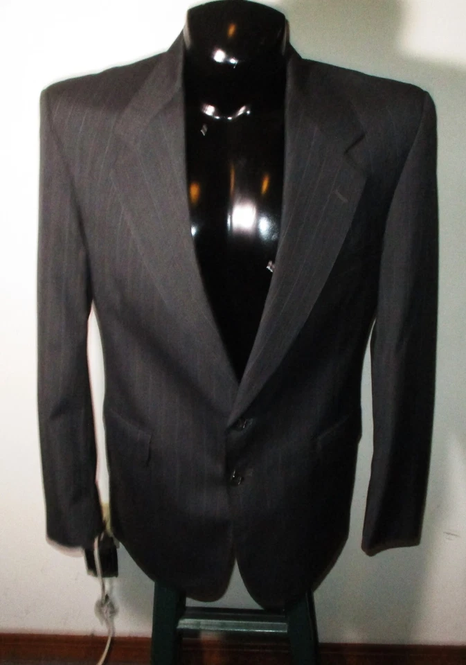 EVAN PICONE Gray Wool Wool 2 Pc Suit Men's Size 42R, 34X31 - Image 2 of 4