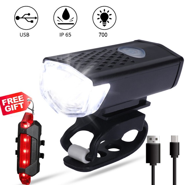 fahrrad beleuchtung set led scheinwerfer rücklicht &amp