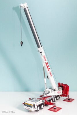 1/50 WSI ALL Crane Rental Tadano ATF400G-6 Hydraulic Truck Crane