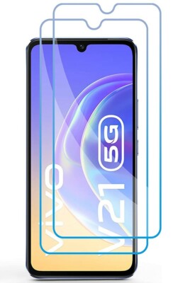 [2 PCS] VIVE TEMPERED GLASS FILM SCREEN PROTECTORS V21E 5G DISPLAY