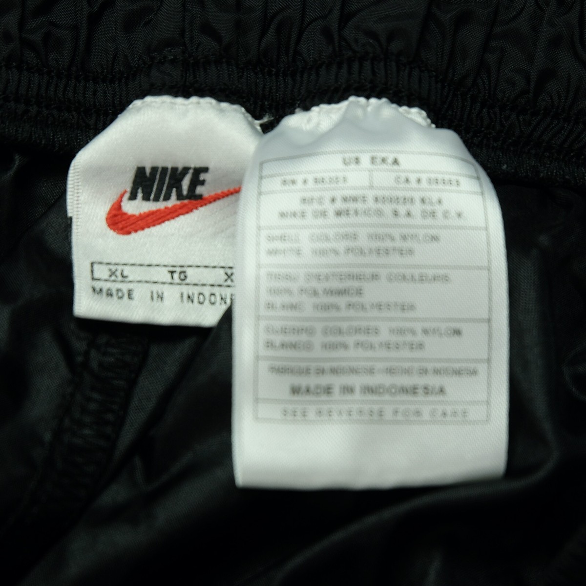 Rare Vintage NIKE Air Embroidered Swoosh Tearaway Track Pants 90s