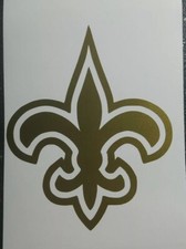 New Orleans Saints Vinyl Decal Windows Cars Trucks Laptops Lockers Etc.
