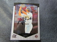 A.J. Hinch Autographed Upper Deck Baseball Card 