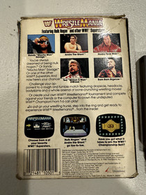 Nintendo NES WWF WrestleMania gioco e scatola
