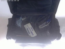 Commander Zipper Camera Bag Black Red Divided Compartment + SD + Extras