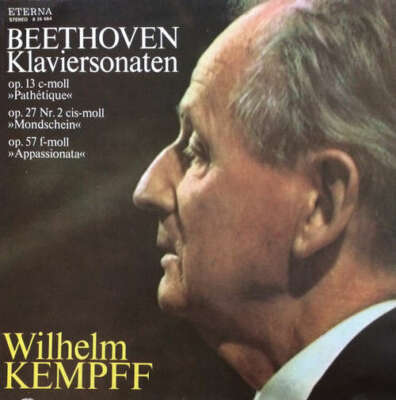 Beethoven*, Wilhelm Kempff - Klaviersonaten LP Blu Vinyl Schallpl