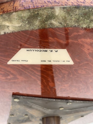 Mid Century Modern Stone Agate Resin Pedestal End Tables - 25” - Picture 9 of 10