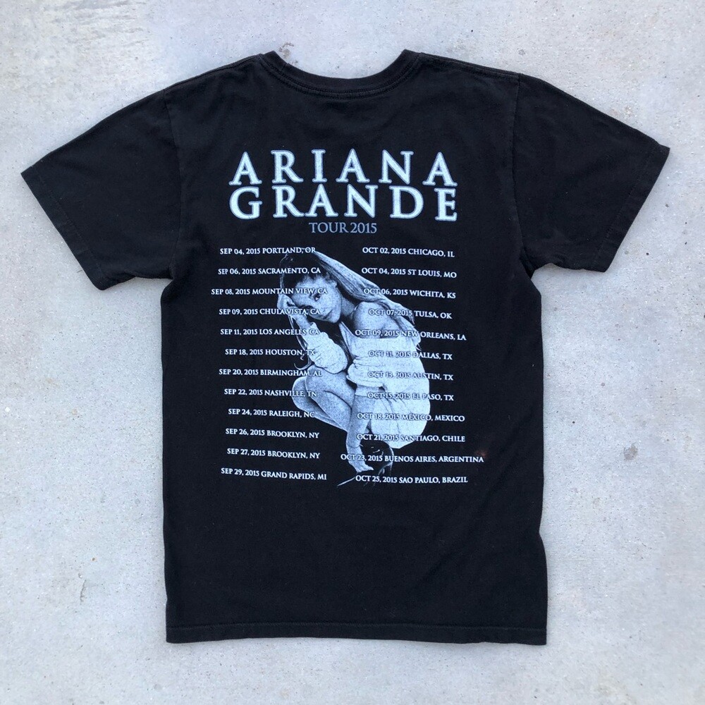 Ariana Grande Tour Tシャツ 2015 アリアナ・グランデ ARIANA GRANDE 2015 THE HONEYMOON WORLD TOUR Tee アリアナ