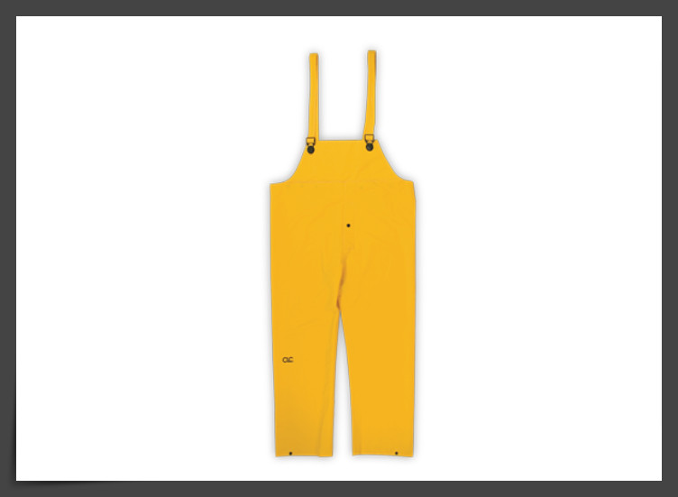 R101L 3-Piece Large Rain Suit Heavyweight PVC Rain Suit mm